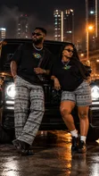 Fina Nwanne Diuko Oversized Ankara Tee - 4