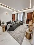 Sofa Sabon Zane don Falon Shakatawa - Grey - 1