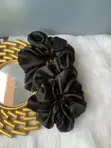 Stylish Satin Scrunchies - Assorted Colors & Sizes - 2