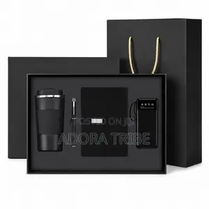 4-in-1 Corporate Gift Set tare da Power Bank