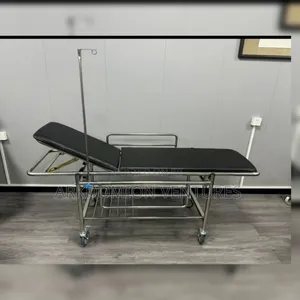 Patient Trolley with Headrest/Backrest - Brand New