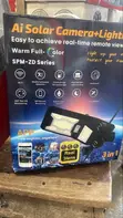 Tushen Haske da Kamara ta CCTV 2-in-1 - 2