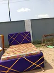 Home Interiors 4x6 Bedframe and Mattress - 2