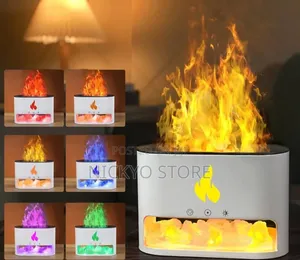 Humidifier Mai Hasken Wuta Mai Launi Daban-daban