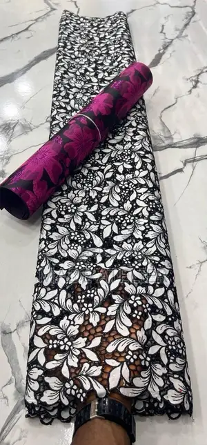 Luxury Guipure Cord Lace Fabric - 5 Yards Available