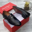 Richwanaz Brown Leather Office Shoes - 2