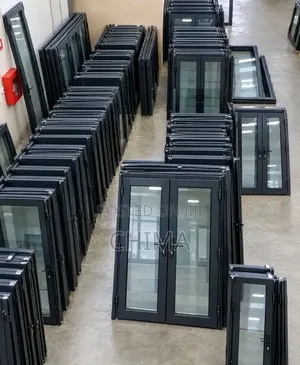 Brand New Aluminum E.B.M Window with Burglary Protection