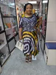 Adire Two Piece Skirt and Blouse Set - 3