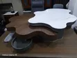 Home Interiors Executive Rotatable Center Table - 1