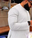 Wool & Co Stripe Kaftan - 1