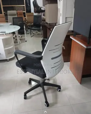 Ergonomic Office Chair with Fabric Seat