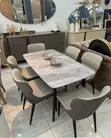 Luxury 6 Seater Dining Set - Sabon Kayayyaki - 1