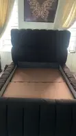 Home Interiors Black Bed Frame (Small Double) - 1