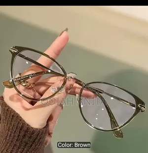 Kayan Idanu na Mata masu Siffar Idon Kyanwa - Brown Frame