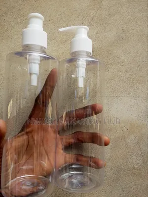 Body Wash Plastic Container with Pump