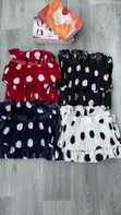 Stylish Pleated Polka Dot Skirt - New Arrival - 2