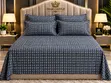 Plain Cotton Bedsheets with 4 Pillowcases - 3