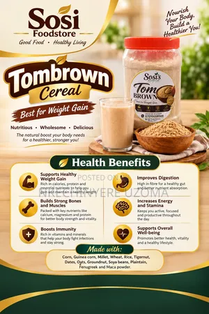 Upgraded Tombrown Cereal - 500g