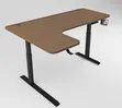 Ergonomic Electric Height Adjustable L-Shaped Office & Gaming Desk - 1