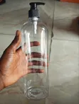 1L Lotion Plastic Container - Clear - 2