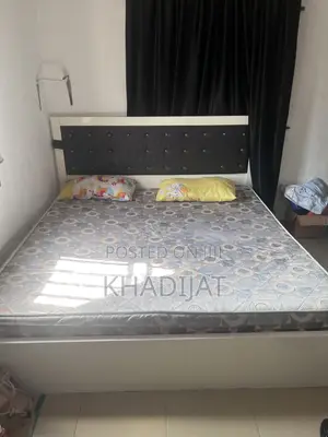 Home Interiors 6x6 Bed Frame with Mattress & Pillows