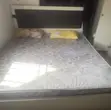 Home Interiors 6x6 Bed Frame with Mattress & Pillows - 2