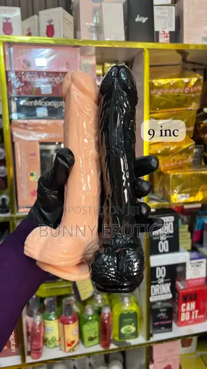 9-Inch Silicone Jelly Dildo