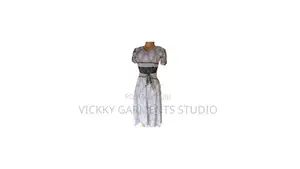 Vickky Wears V-Neck Maxi Dress
