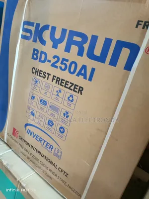 Skyrun BD-250AI Inverter Chest Freezer