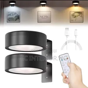 Rechargeable LED Magnetic Spotlight Wireless Wall Lamp