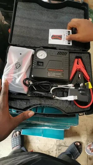 4-in-1 Car Jump Starter da Tyre Inflator