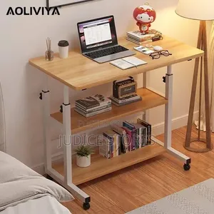 Teburin Kwamfuta Mai Girma da Aljihu - Home Interiors