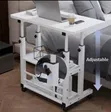 Adjustable Laptop Table with Drawer - Home Interiors - 5