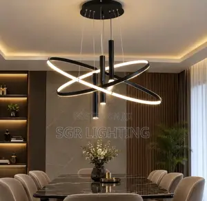 Minimal LED Living Room Chandelier