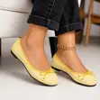 Gingham Check Bow Flat Shoes - 3