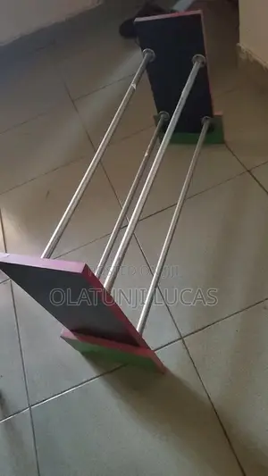 Two-Tier Shoe Rack - Aluminium da Wood