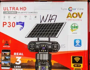 P30 WiFi Ultra HD Solar PTZ Camera