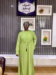 Abiola Men's Blue Jalabia - Brand New Amiri Fabrics - 2