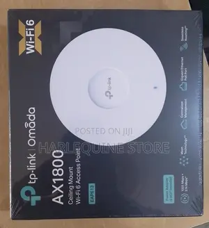TP-Link Omada EAP613 AX1800 Wi-Fi 6 Ceiling Mount Access Point