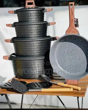 13pcs Ucc Life Granite Pot Set