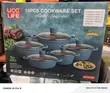 10pcs UCC Life Granite Cookware Set - 1
