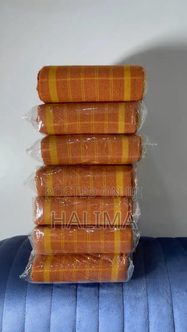Cotton Aso Oke Fabric - Multicolor - 1