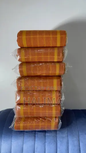 Cotton Aso Oke Fabric - Multicolor