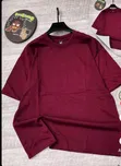 Babban Inganci 600gsm Plain Round Neck Polo - 1