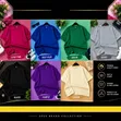 Babban Inganci 600gsm Plain Round Neck Polo - 2