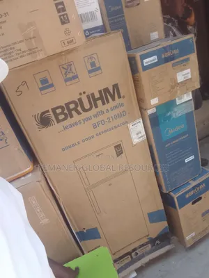Bruhm Double Door Fridge - Brand New