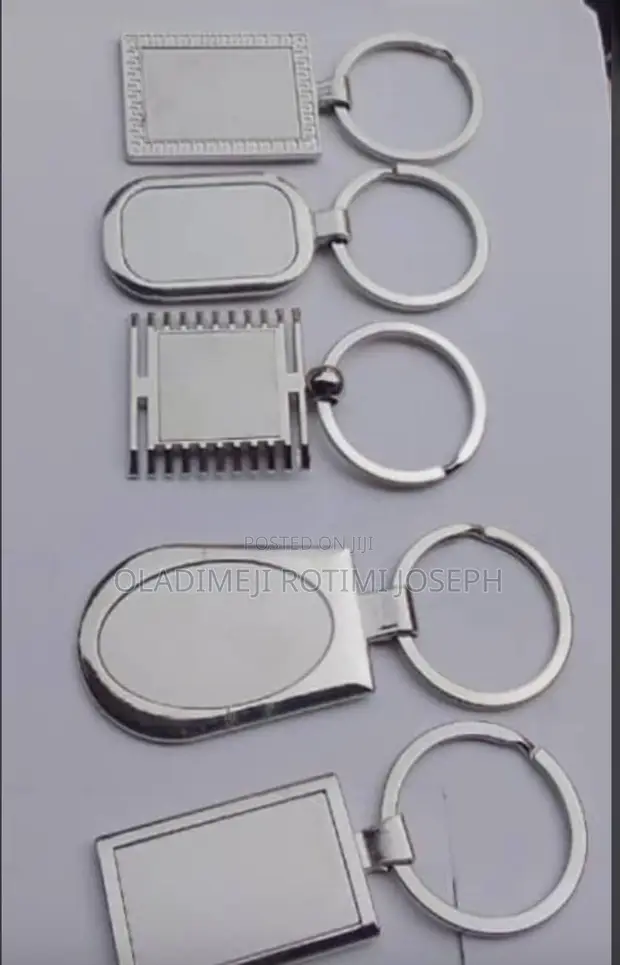 Metal Keyring - Various Shapes, Bulk Available - 1