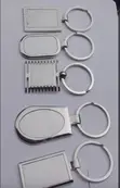 Metal Keyring - Various Shapes, Bulk Available - 1