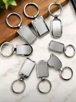 Metal Keyring - Various Shapes, Bulk Available - 2