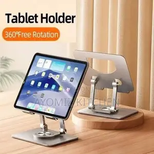 360° Rotating Foldable Metal Laptop/Tablet/Phone Holder